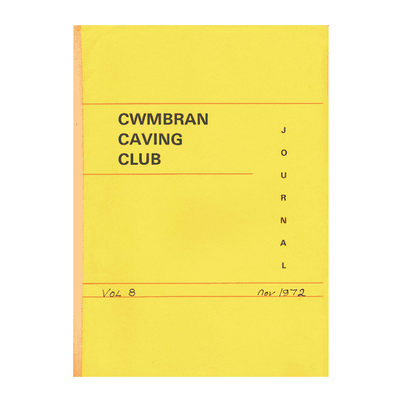 Cwmbran Caving Club Journal (8) Cwmbran Caving Club Journal (8)