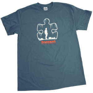 Descent Jigsaw T-shirt Indigo