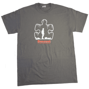 Descent Jigsaw T-shirt Charcoal