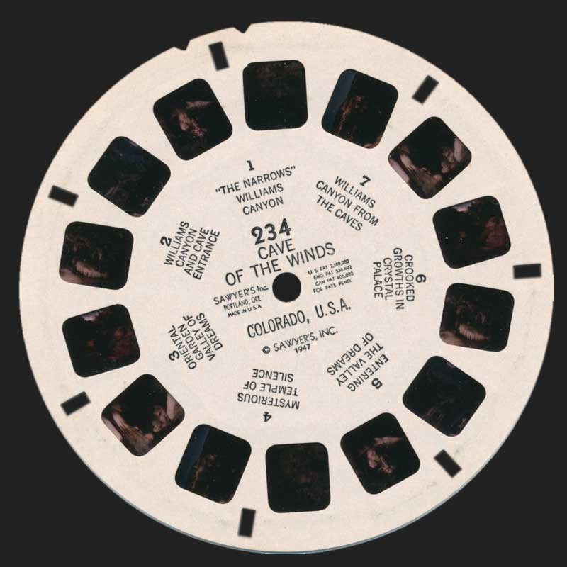 Viewmaster Cave of the Winds Viewmaster Cave of the Winds