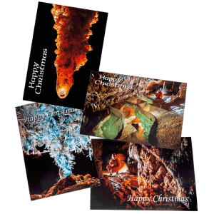 Christmas cards: caving